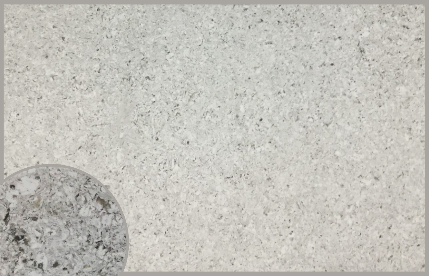 Stormy White Quartz