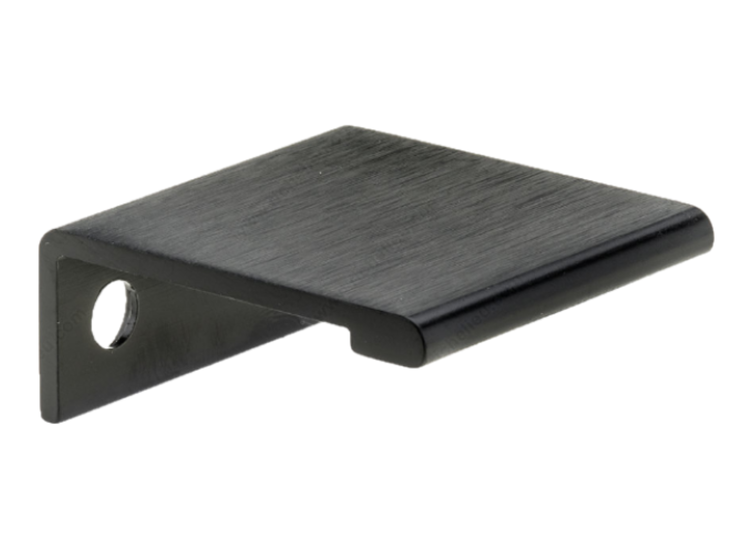 Edge Pull Brushed Black