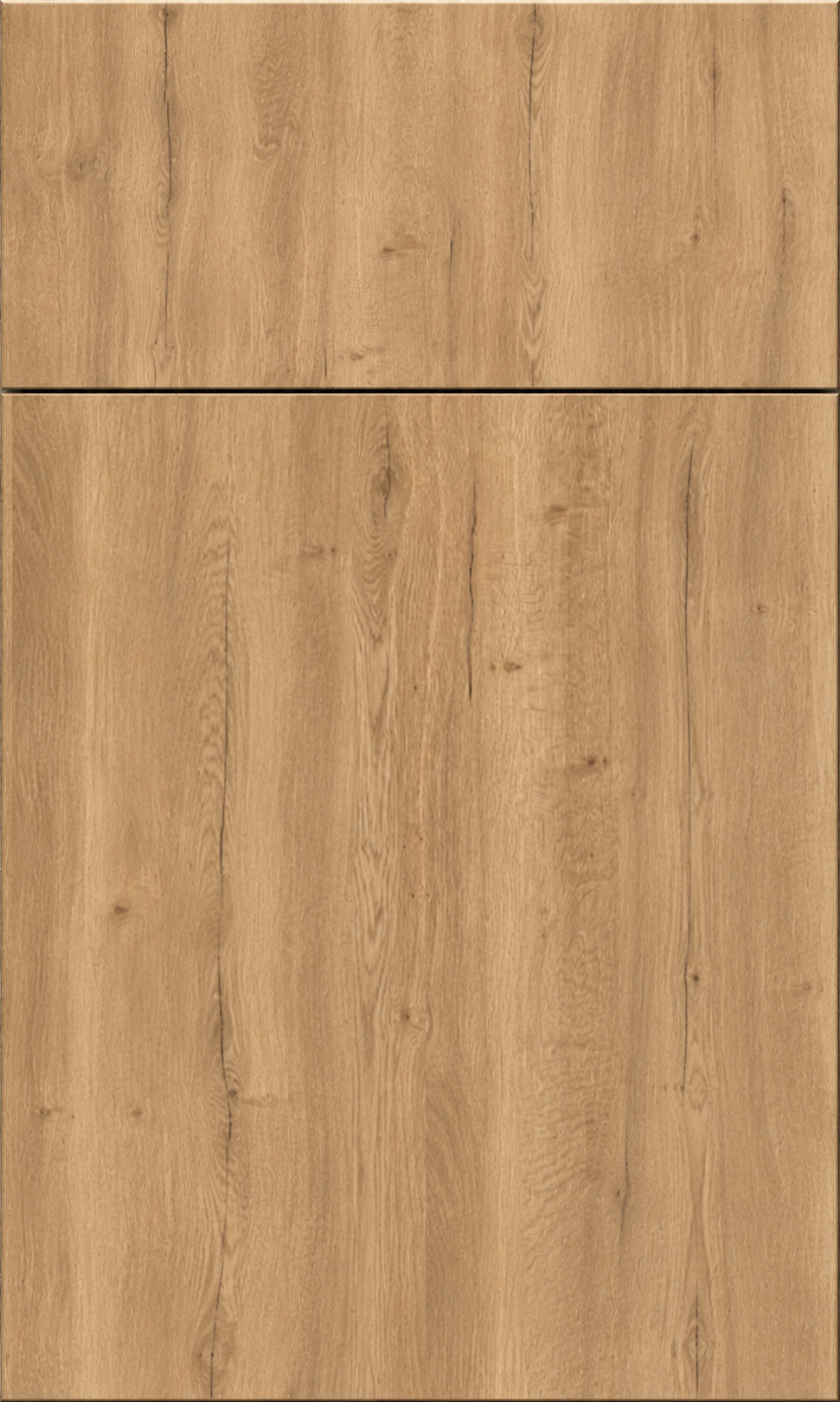 Flat Panel cabinet door, SKU LK-CAB40035, Medium Brown