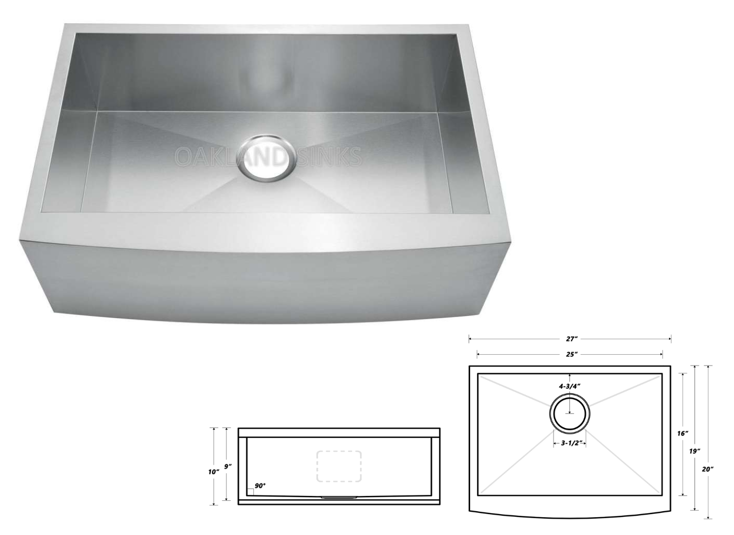 Farm Sink Stainless Steel
