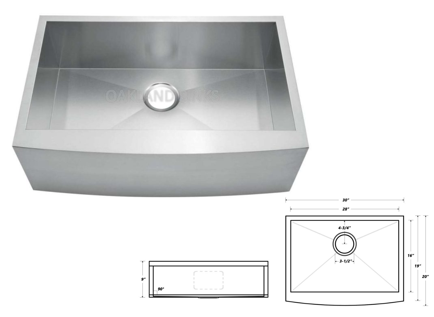 Farm Sink Stainless Steel